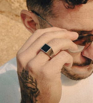 Anillo Onix by La Vikinga