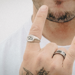 Anillo Lclz plain Plata 950